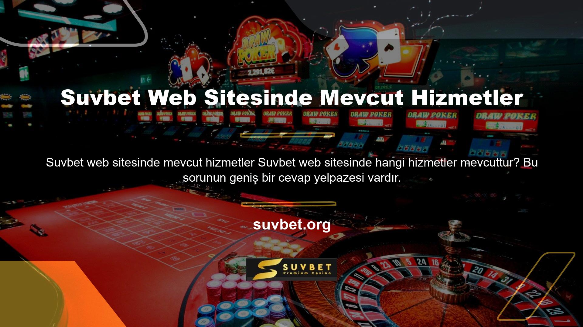 Bu siteye üye olan kullanıcılar en ünlü casinolara ve casino slot oyunlarına erişim hakkına sahiptir